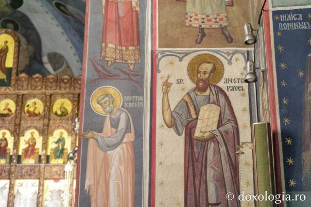 Podoaba de pictură a bisericii noi de la Mănăstirea Râmeț