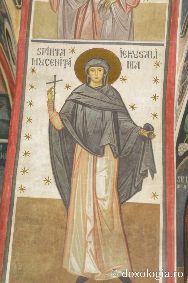 Podoaba de pictură a bisericii noi de la Mănăstirea Râmeț