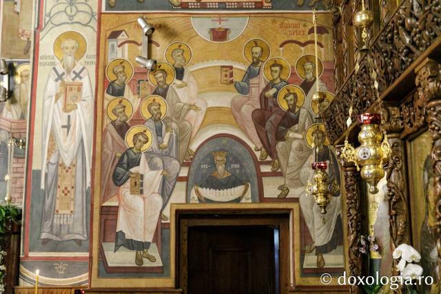 Podoaba de pictură a bisericii noi de la Mănăstirea Râmeț