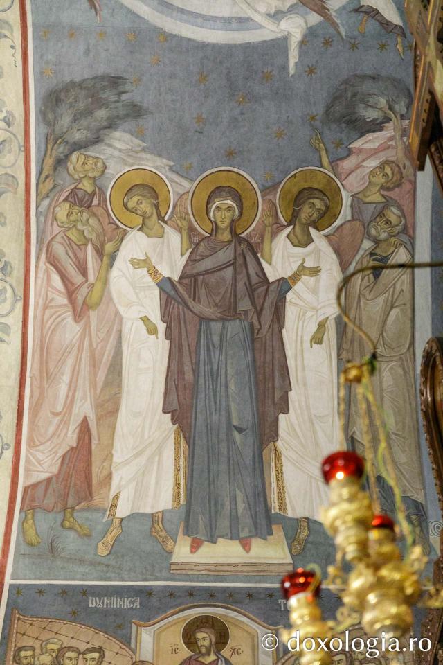 Podoaba de pictură a bisericii noi de la Mănăstirea Râmeț