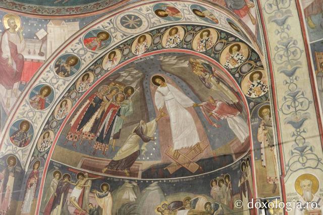 Podoaba de pictură a bisericii noi de la Mănăstirea Râmeț
