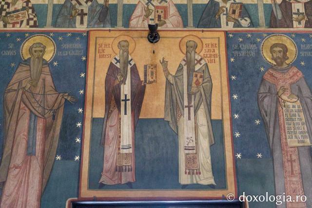 Podoaba de pictură a bisericii noi de la Mănăstirea Râmeț