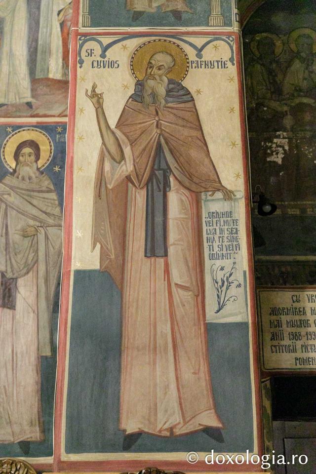 Podoaba de pictură a bisericii noi de la Mănăstirea Râmeț