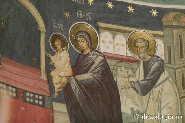 Podoaba de pictură a bisericii noi de la Mănăstirea Râmeț