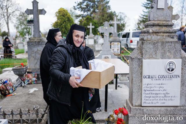 Moaștele Sfintei Mărturisitoare Blandina de la Iași au fost deshumate