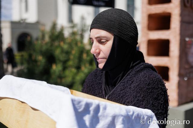 Moaștele Sfintei Mărturisitoare Blandina de la Iași au fost deshumate