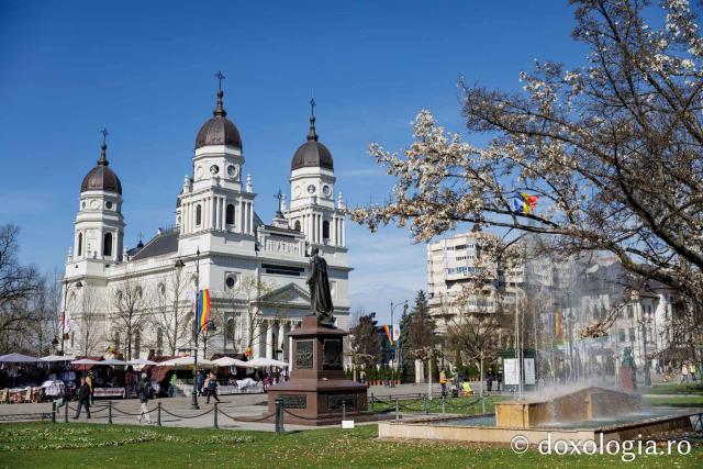 Iașul înflorit, la începutul Săptămânii Mari