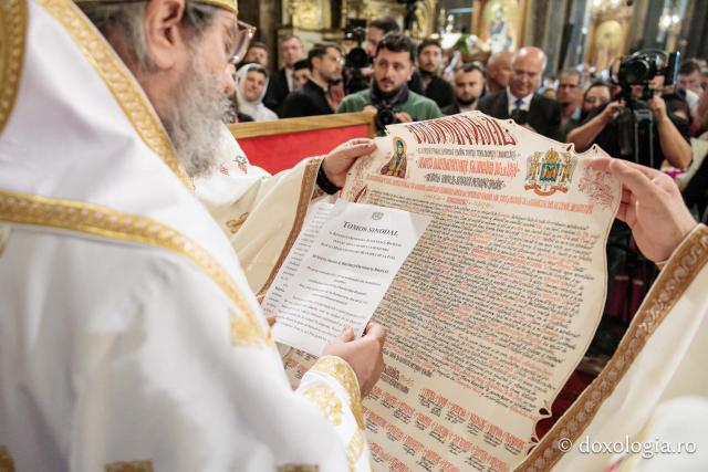 Proclamarea locală a canonizării Sfintei Mărturisitoare Blandina de la Iași