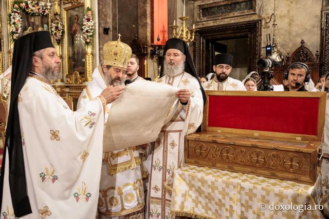 Proclamarea locală a canonizării Sfintei Mărturisitoare Blandina de la Iași