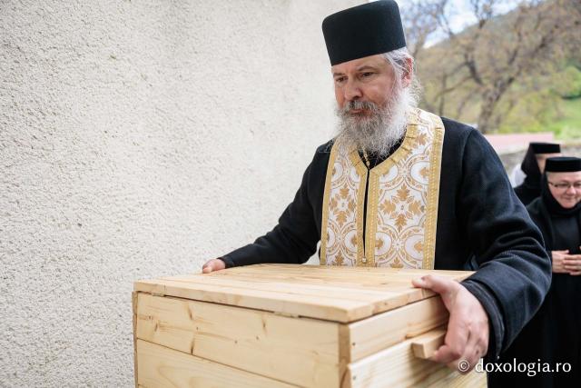 Moaștele Sfintei Olimpiada de la Fărcașa au fost deshumate 