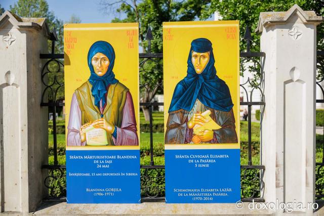 Expoziția Sfintele femei românce ale Centenarului Patriarhiei Române
