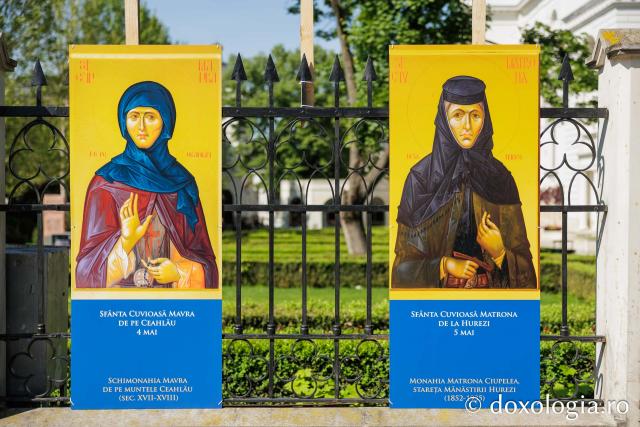 Expoziția Sfintele femei românce ale Centenarului Patriarhiei Române