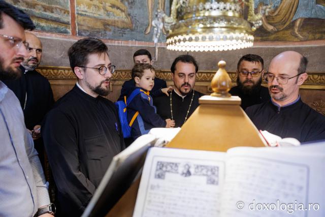 Priveghere la hramul Mănăstirii Golia din Iași