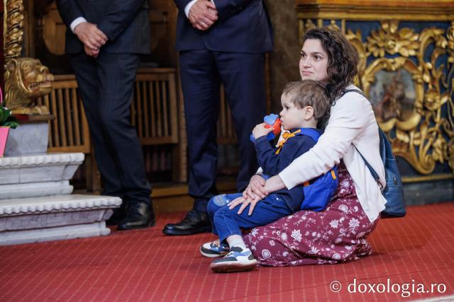 Priveghere la hramul Mănăstirii Golia din Iași