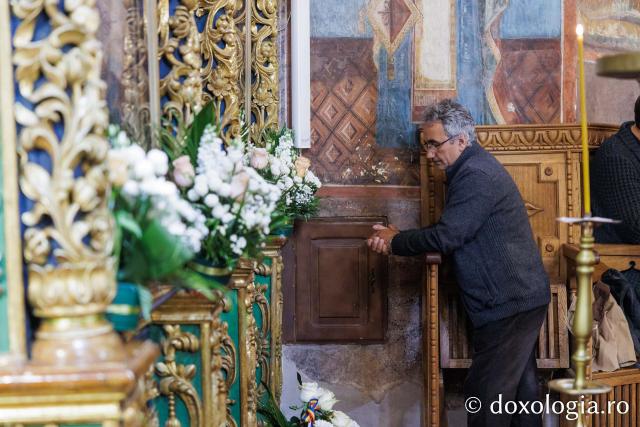 Priveghere la hramul Mănăstirii Golia din Iași