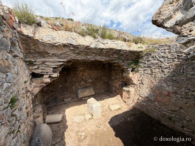 Închisoarea din cetatea Filipi unde au fost închiși Sfinții Apostoli Pavel și Sila