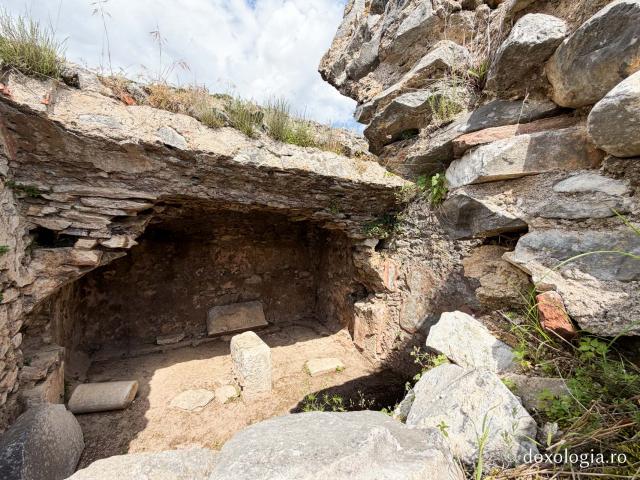 Închisoarea din cetatea Filipi unde au fost închiși Sfinții Apostoli Pavel și Sila