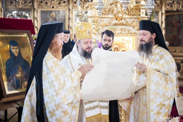 Proclamarea locală a canonizării Sfintelor Filofteia și Elisabeta de la Pasărea