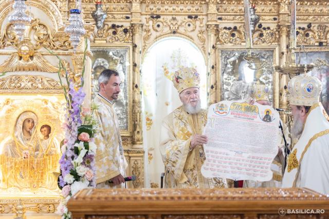 Proclamarea locală a canonizării Sfintelor Filofteia și Elisabeta de la Pasărea