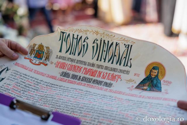 Proclamarea Canonizării Sfintei Cuvioase Filotimia de la Râmeț