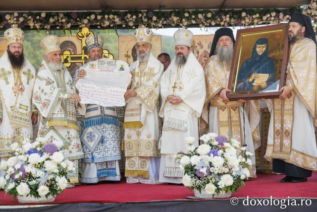 Proclamarea Canonizării Sfintei Cuvioase Filotimia de la Râmeț