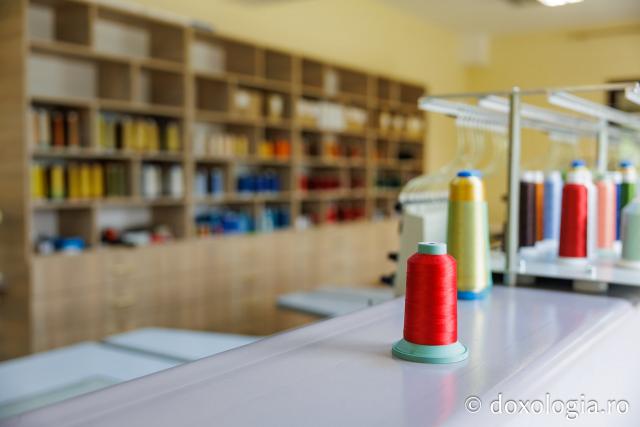 Veșmânt brodat pentru Sfânta Cuvioasă Filotimia de la Râmeț