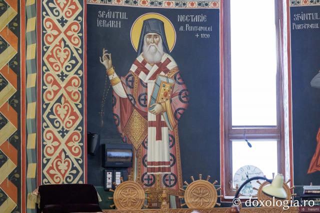 Veșmântul pictural al bisericii Mănăstirii Afteia