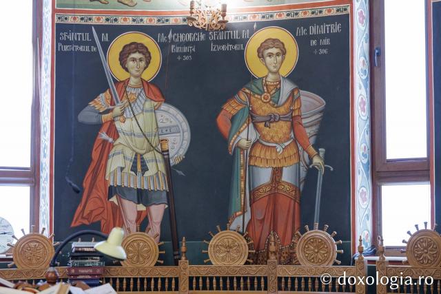 Veșmântul pictural al bisericii Mănăstirii Afteia