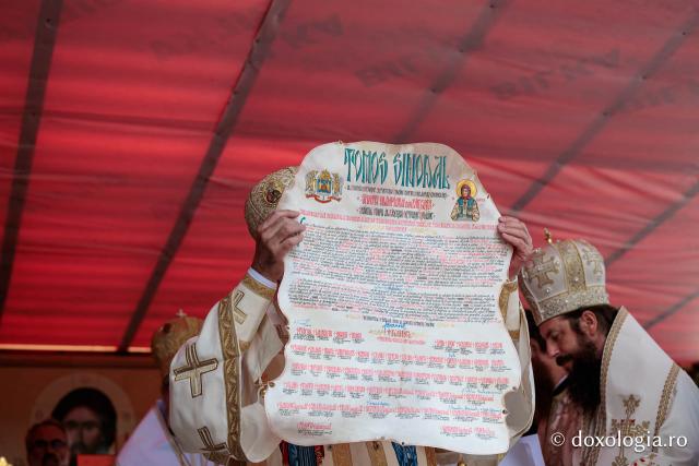 Proclamarea locală a canonizării Sfintei Olimpiada din Fărcașa