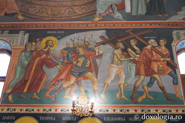 Veșmântul pictural al bisericii Mănăstirii Afteia