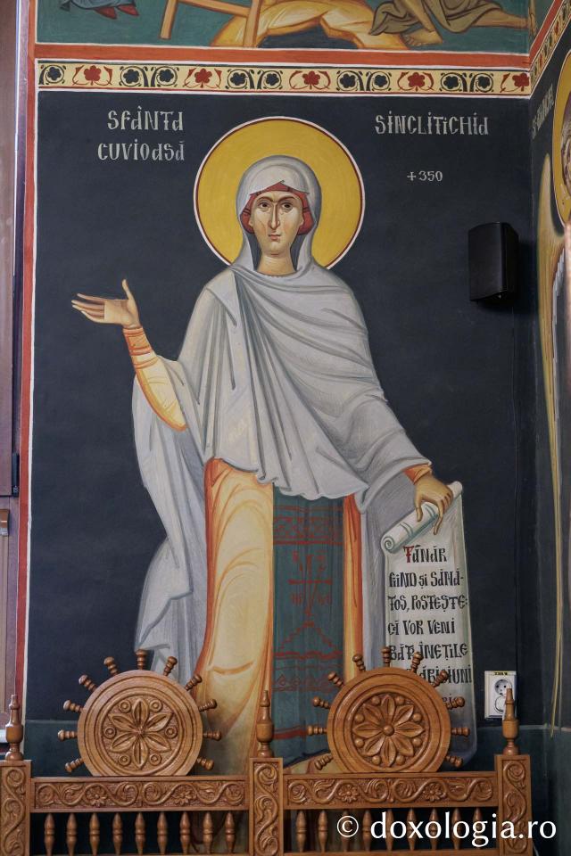 Veșmântul pictural al bisericii Mănăstirii Afteia