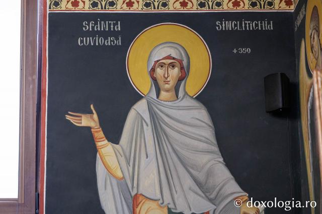Veșmântul pictural al bisericii Mănăstirii Afteia