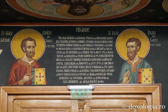 Veșmântul pictural al bisericii Mănăstirii Afteia