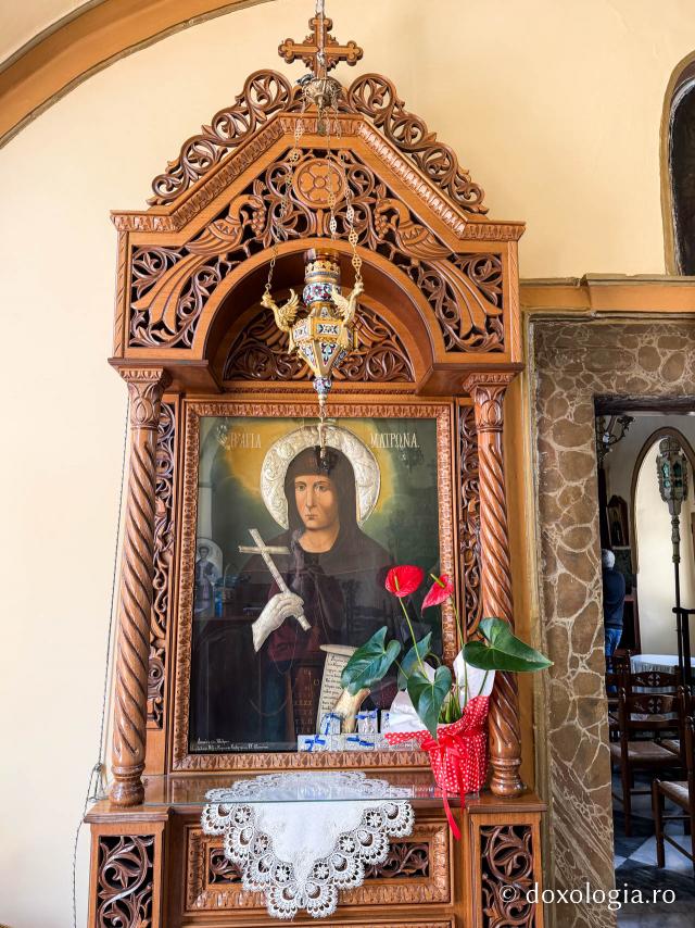 Icoana Sfânta Matrona - Mănăstirea „Sfânta Matrona” din Chios
