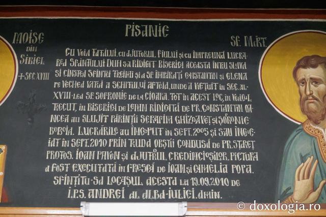 Veșmântul pictural al bisericii Mănăstirii Afteia