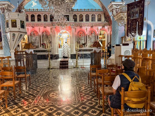 Popas duhovnicesc la biserica „Sfântul Mare Mucenic Gheorghe” din Chios