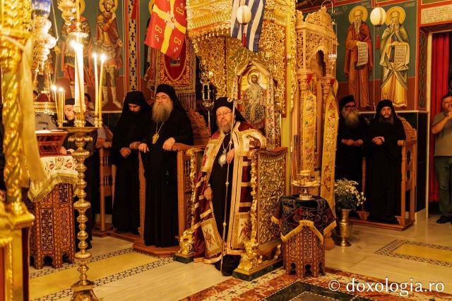 Prăznuirea Sfântului Nicodim Aghioritul la Chilia Skurteilor din Kareia, Athos
