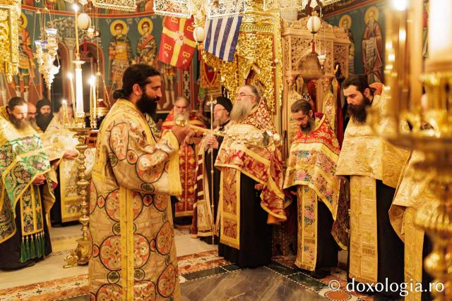 Prăznuirea Sfântului Nicodim Aghioritul la Chilia Skurteilor din Kareia, Athos