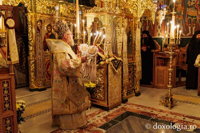 Prăznuirea Sfântului Nicodim Aghioritul la Chilia Skurteilor din Kareia, Athos