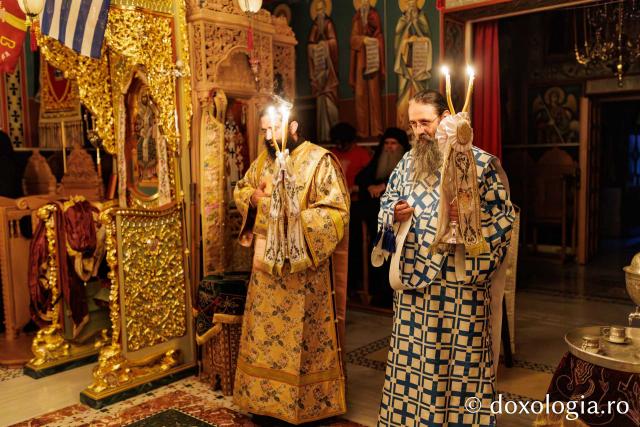 Prăznuirea Sfântului Nicodim Aghioritul la Chilia Skurteilor din Kareia, Athos