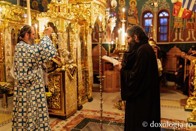 Prăznuirea Sfântului Nicodim Aghioritul la Chilia Skurteilor din Kareia, Athos