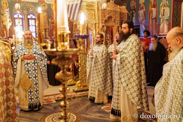 Prăznuirea Sfântului Nicodim Aghioritul la Chilia Skurteilor din Kareia, Athos