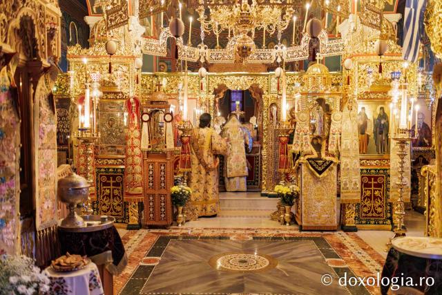 Prăznuirea Sfântului Nicodim Aghioritul la Chilia Skurteilor din Kareia, Athos