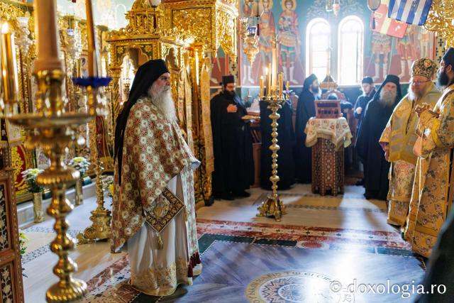 Prăznuirea Sfântului Nicodim Aghioritul la Chilia Skurteilor din Kareia, Athos