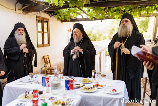 Prăznuirea Sfântului Nicodim Aghioritul la Chilia Skurteilor din Kareia, Athos