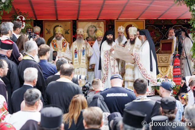 Proclamarea locală a canonizării Sfintei Olimpiada din Fărcașa