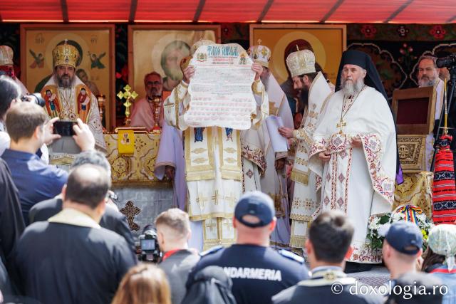 Proclamarea locală a canonizării Sfintei Olimpiada din Fărcașa