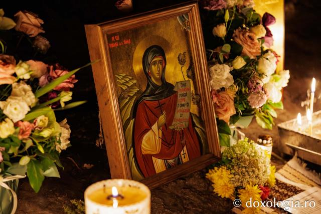 Prăznuirea Sfintei Cuvioase Teodora la Mănăstirea Sihla