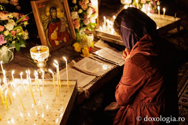 Prăznuirea Sfintei Cuvioase Teodora la Mănăstirea Sihla
