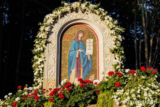 Prăznuirea Sfintei Cuvioase Teodora la Mănăstirea Sihla